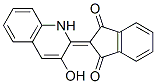 2-(1,3-Dioxoindan-2-ylidene)-1,2-dihydroquinoline-3-ol Struktur