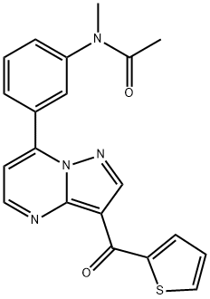 Indiplon Structure