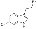 1H-INDOLE,3-(2-BROMOETHYL)-6-CHLORO Struktur