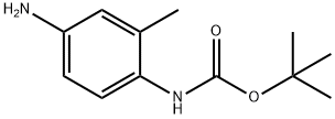 (4-AMINO-2-METHYL-PHENYL)-CARBAMIC ACID TERT-BUTYL ESTER Struktur