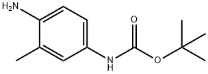 (4-AMINO-3-METHYL-PHENYL)-CARBAMIC ACID TERT-BUTYL ESTER Struktur