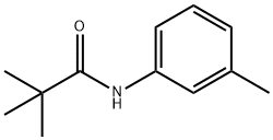 2,2-Dimethyl-N-(3-methylphenyl)propanamide Struktur