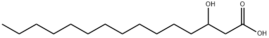 3-ヒドロキシペンタデカン酸 化學(xué)構(gòu)造式