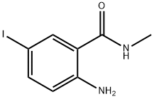 2-Amino-5-iodo-N-methylbenzamide Struktur