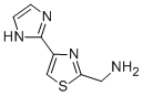 2-Thiazolemethanamine,  4-(1H-imidazol-2-yl)- Struktur