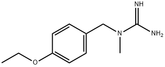 Guanidine, N-[(4-ethoxyphenyl)methyl]-N-methyl- (9CI) Struktur