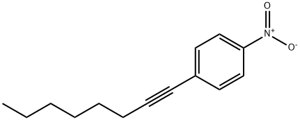 1-NITRO-4-(OCT-1-YNYL)BENZENE Struktur