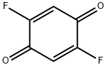 2,5-Difluoro-1,4-benzoquinone Struktur