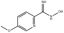 2-Pyridinecarboximidamide,N-hydroxy-5-methoxy-(9CI) Struktur