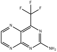 4-(Trifluoromethyl)-2-pteridinamine Struktur