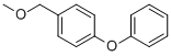 alpha-methoxyphenoxytoluene Struktur