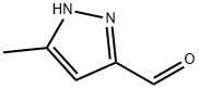 5-methyl-1H-pyrazole-3-carbaldehyde Struktur