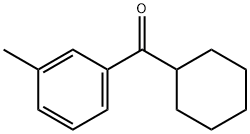 cyclohexyl m-tolyl ketone  Struktur