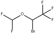 1-Bromo-1-(difluoromethoxy)-2,2,2-trifluoroethane Struktur