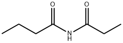 N-(1-Oxopropyl)butanamide Struktur