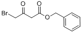 BENZYL 4-BROMO-3-OXOBUTANOATE Struktur