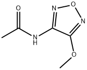 Acetamide, N-(4-methoxy-1,2,5-oxadiazol-3-yl)- (9CI) Struktur