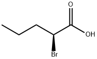 S-2--Bromovaleric acid Struktur