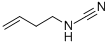 3-BUTENYLCYANAMIDE Struktur