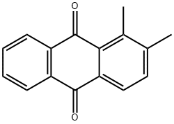 1,2-Dimethyl-9,10-anthraquinone Struktur