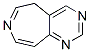 5H-Pyrimido[4,5-d]azepine (9CI) Struktur