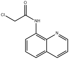 N1-(8-QUINOLYL)-2-CHLOROACETAMIDE Struktur