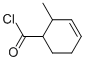 3-Cyclohexene-1-carbonyl chloride, 2-methyl- (8CI) Struktur