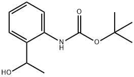 1-(2-BOC-AMINO-PHENYL)-ETHANOL Struktur