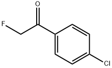 1-(4-氯苯基)-2-氟乙酮, 329-78-2, 結構式