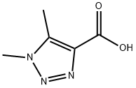 1,5-DIMETHYL-1H-1,2,3-TRIAZOLE-4-CARBOXYLIC ACID Struktur