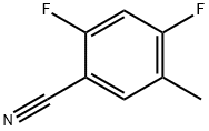 Benzonitrile, 2,4-difluoro-5-methyl- (9CI)