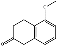 5-Methoxy-2-tetralone Struktur