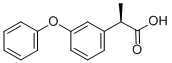 R(-)-Fenoprofen Struktur