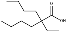 .alpha.-Butyl-.alpha.-ethylcaproic acid Struktur