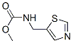 Carbamic  acid,  (5-thiazolylmethyl)-,  methyl  ester  (9CI) Struktur