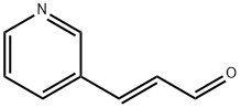 trans-3-(3-Pyridyl)acrolein, 98+% Struktur