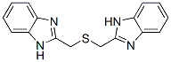 2,2'-[thiobis(methylene)]bis-1H-benzimidazole Struktur