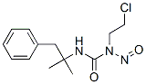 N-(2-Chloroethyl)-N'-(1,1-dimethyl-2-phenylethyl)-N-nitrosourea Struktur