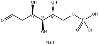 2-DEOXY-D-GLUCOSE 6-PHOSPHATE SODIUM SALT Struktur