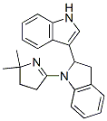 2-(1H-Indol-3-yl)-1-(5,5-dimethyl-1-pyrrolin-2-yl)indoline Struktur