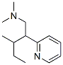 2-[1-[(Dimethylamino)methyl]-2-methylbutyl]pyridine Struktur