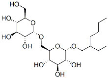 2-ETHYLHEXYL6-O-(ALPHA)-D-GLUCOPYRANOSYL-(ALPHA)-D-GLUCOPYRANOSIDE Struktur