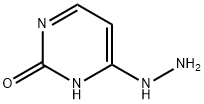 2-HYDROXY-4-HYDRAZINO-PYRIMIDINE Struktur