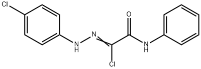 2-CHLORO-2-[2-(4-CHLOROPHENYL)HYDRAZONO]-N-PHENYLACETAMIDE Struktur