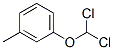 1-Dichloromethoxy-3-methylbenzene Struktur