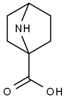 7-Azabicyclo[2.2.1]heptane-1-carboxylic acid Struktur