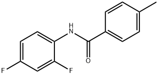 N-(2,4-Difluorophenyl)-4-MethylbenzaMide, 97% Struktur