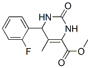 4-Pyrimidinecarboxylicacid,6-(2-fluorophenyl)-1,2,3,6-tetrahydro-5-methyl-2-oxo-,methylester(9CI) Struktur