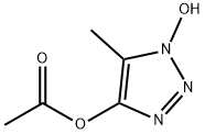 1H-1,2,3-Triazol-4-ol, 1-hydroxy-5-methyl-, 4-acetate (ester) (9CI) Struktur