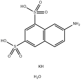 7-AMINO-1,3-NAPHTHALENEDISULFONIC ACID, MONOPOTASSIUM SALT, HYDRATE, 99 Struktur